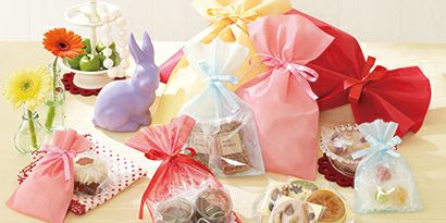 ギフトに最適｜不織布ラッピング袋 ソフトバッグ特集