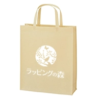 ベージュの不織布バッグ