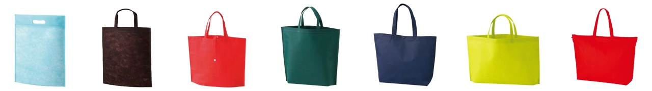 不織布バッグ業界でトップクラスのラインナップ