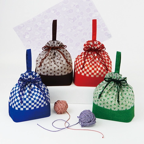 和柄手提げ巾着