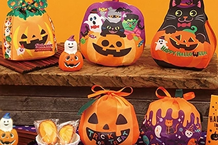 秋のラッピング