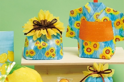 夏のラッピング