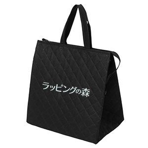 黒の名入れ保冷バッグ