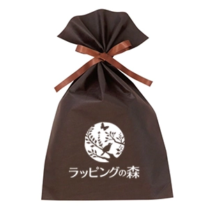ブラウンの名入れラッピング