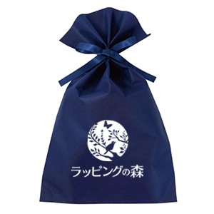 ネイビーのラッピング