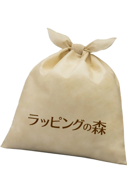 ふろしき風のワンポイント印刷