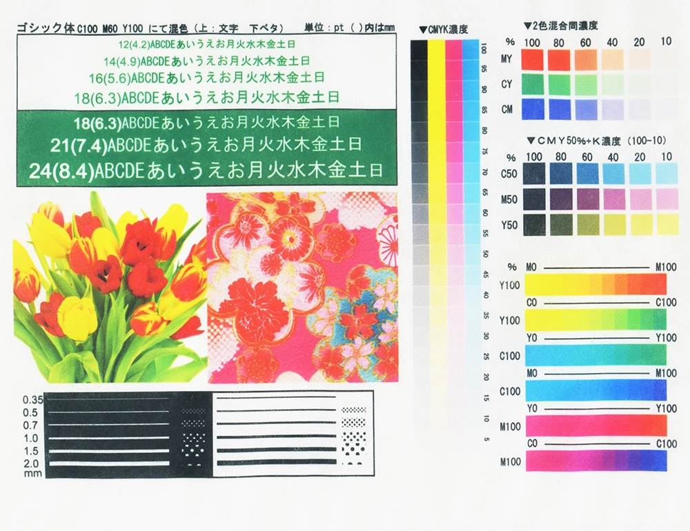 ベタヌキの線幅は0.3mm以上を推奨