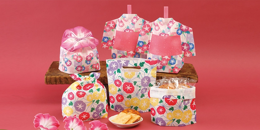 春のラッピング袋