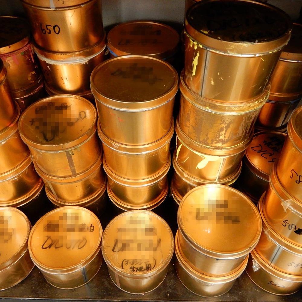 シルクスクリーン印刷のインク