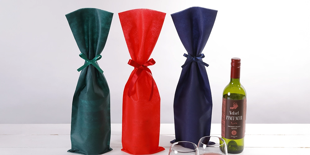 ワインボトルのラッピングを華やか