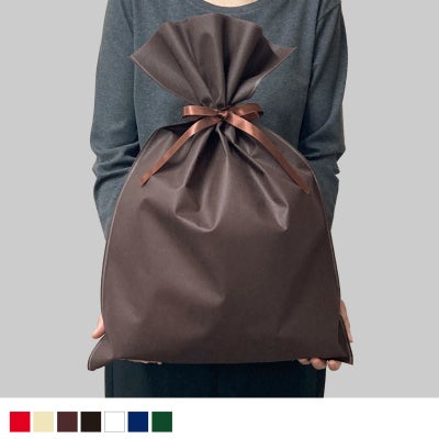 ソフトバッグベーシックS7厚　2穴リボン巾着 50枚入｜ラッピング資材の仕入れならラッピングの森