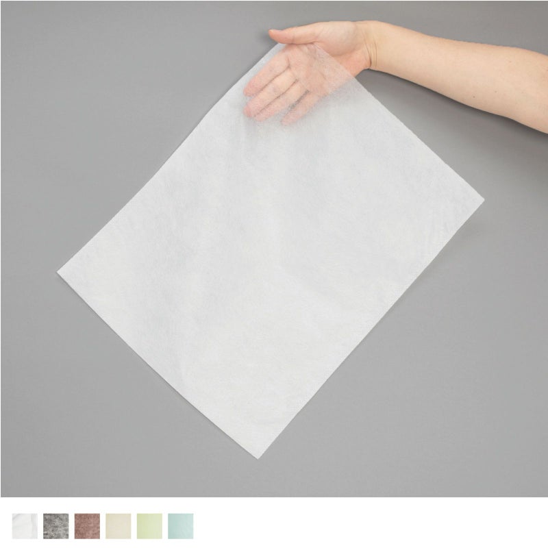 アパレル｜不織布製平袋　薄タイプ（12g）　小　100枚入