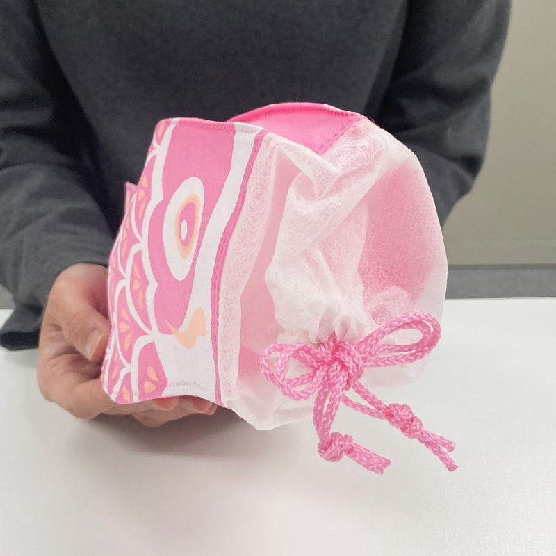 こどもの日ラッピング｜パステルこいのぼり　ピンク　20枚入