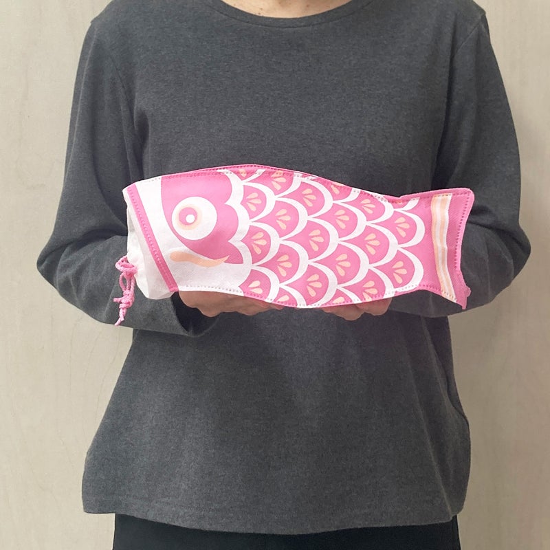 こどもの日ラッピング｜パステルこいのぼり　ピンク　20枚入