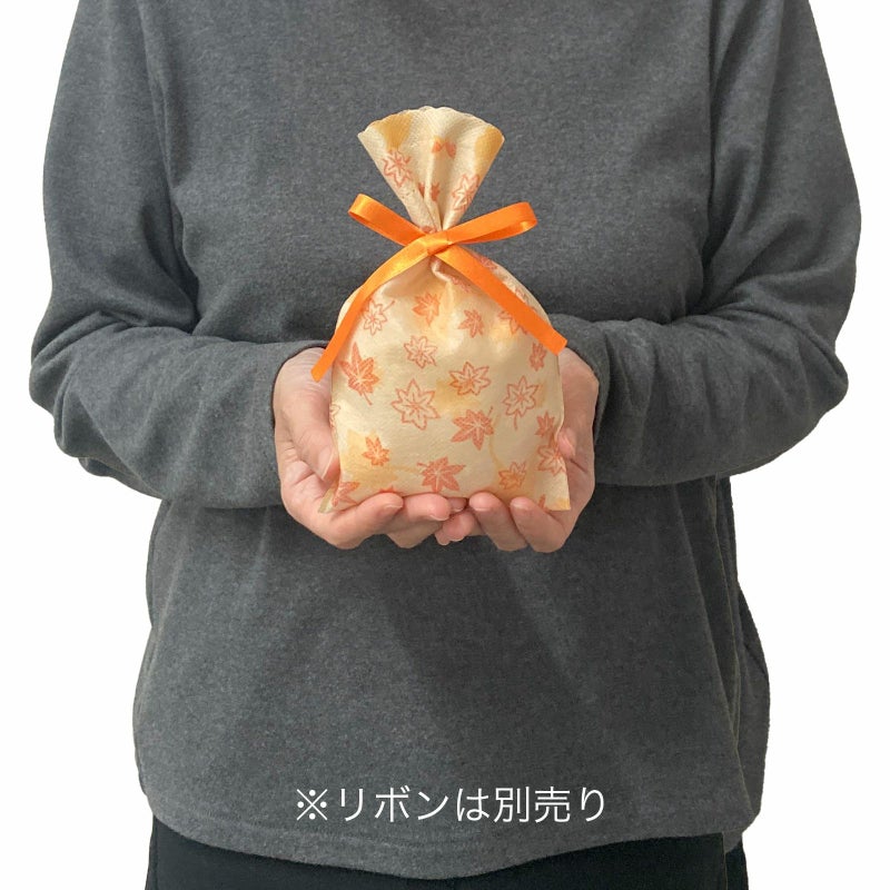 ラッピング｜ソフトバッグ夢がさねS2 もみじ柄 20枚入
