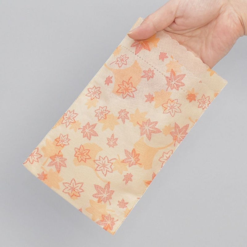 ラッピング｜ソフトバッグ夢がさねS2 もみじ柄 20枚入