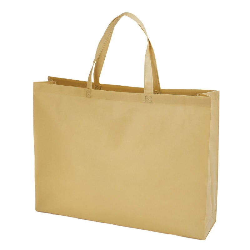 不織布バッグ｜ベーシックトート　厚タイプ　大 名入れ有 100枚入