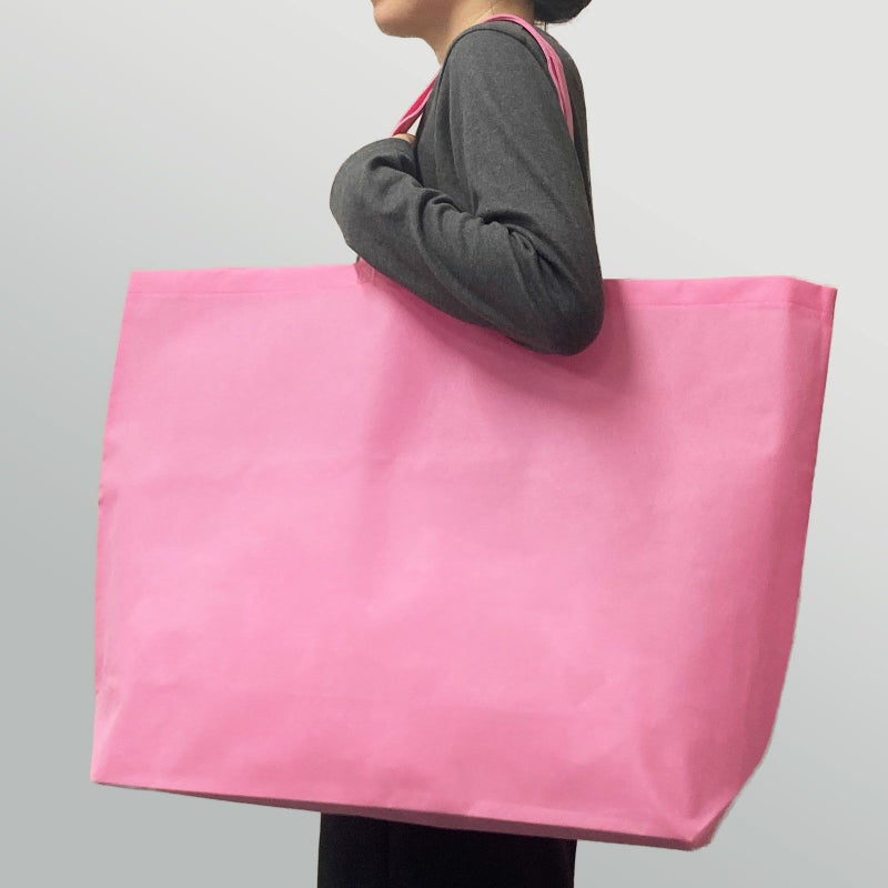 不織布バッグ｜ホック付きセールバッグ　特大　100枚入