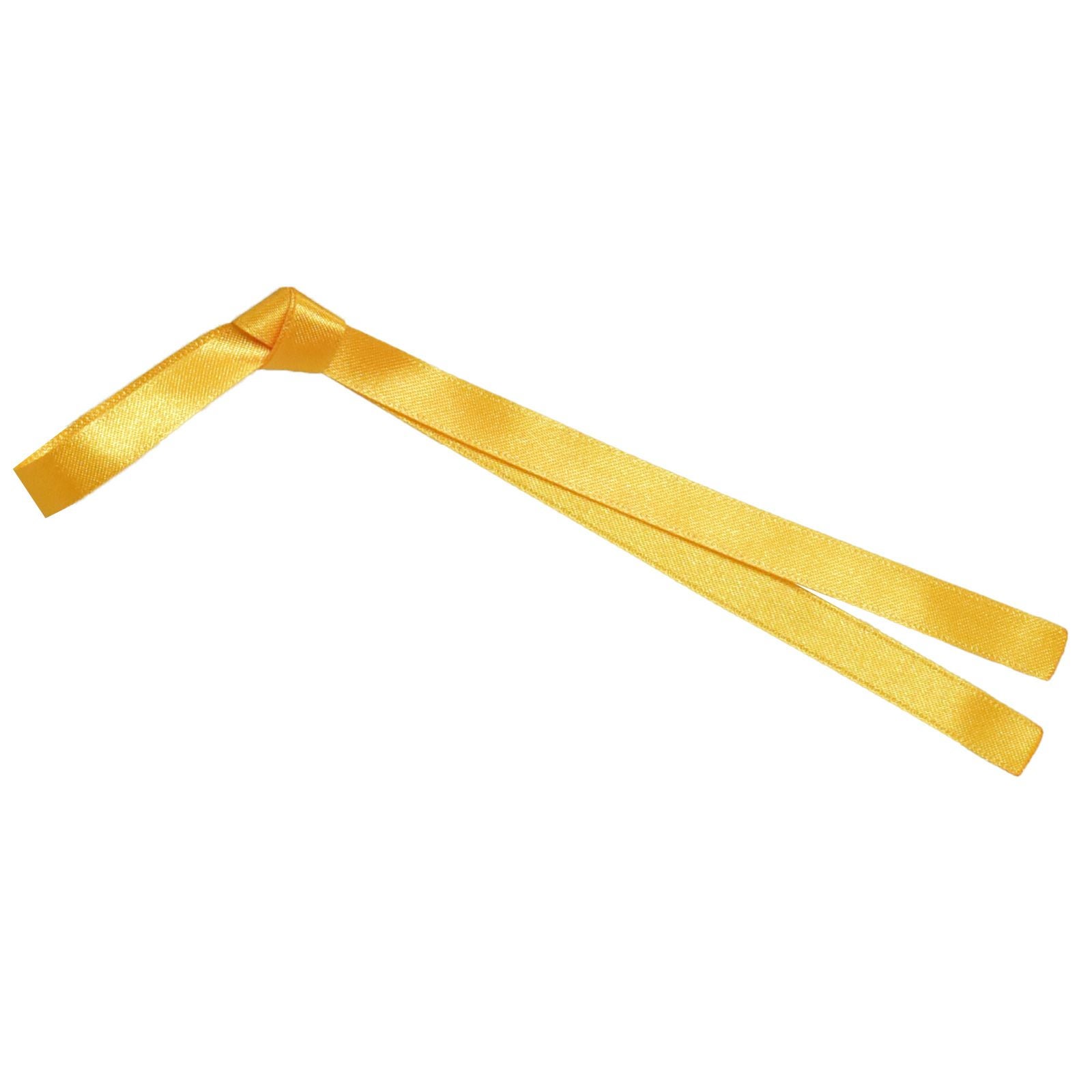 カットリボン小（イエロー）