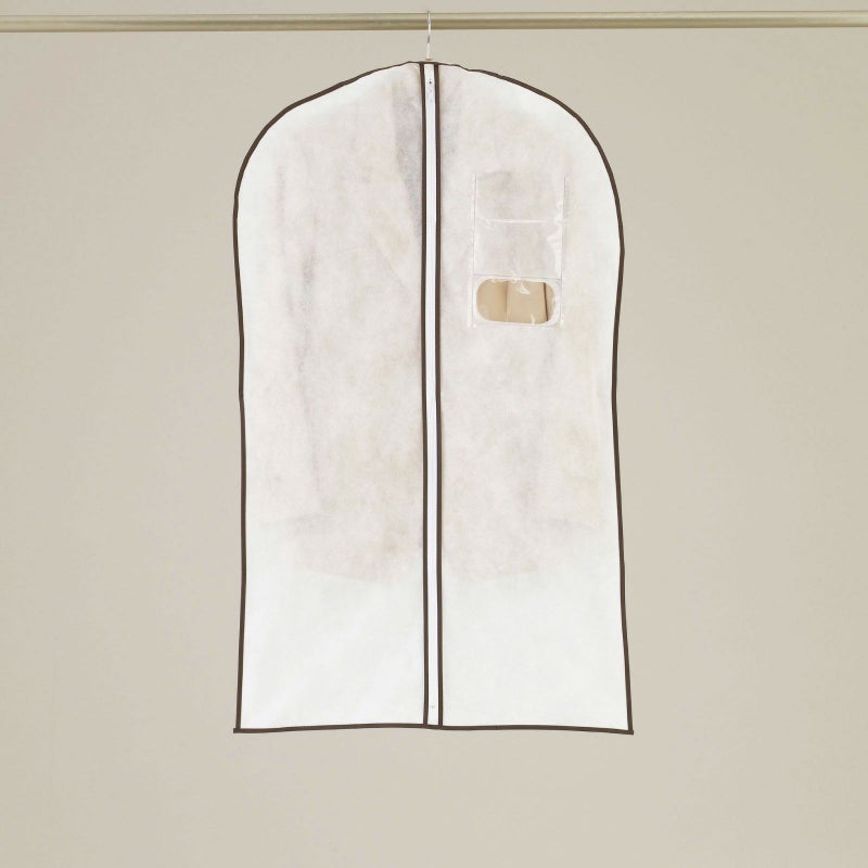 アパレル資材｜センターファスナー洋服カバー　スーツ・ジャケット用