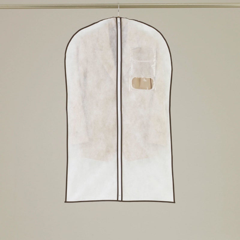 アパレル資材｜センターファスナー洋服カバー　スーツ・ジャケット用