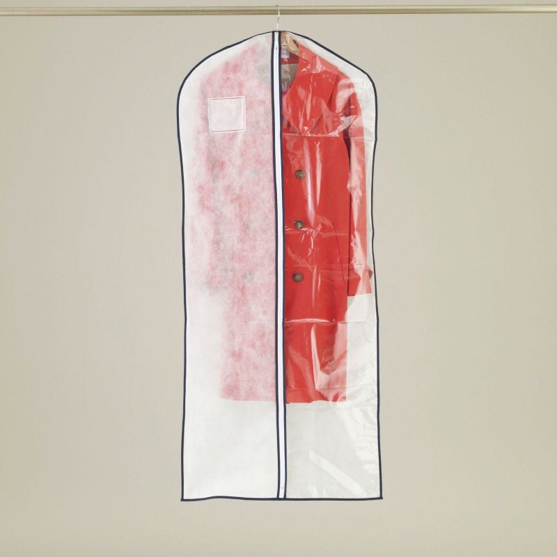 アパレル資材｜半身透明洋服カバー　コート・ワンピース用