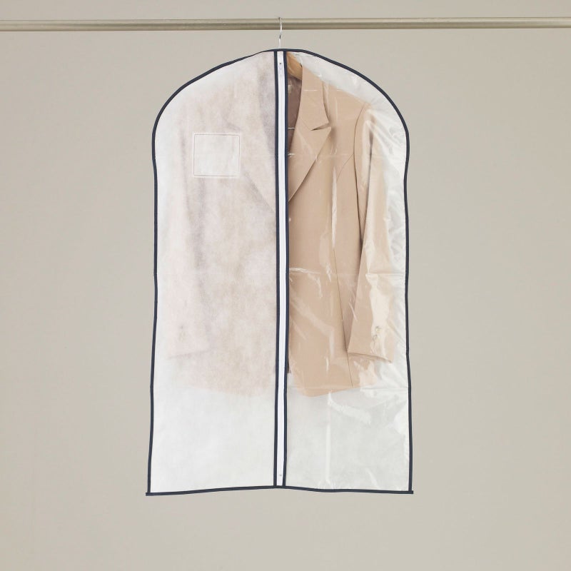 アパレル資材｜半身透明洋服カバー　スーツ・ジャケット用