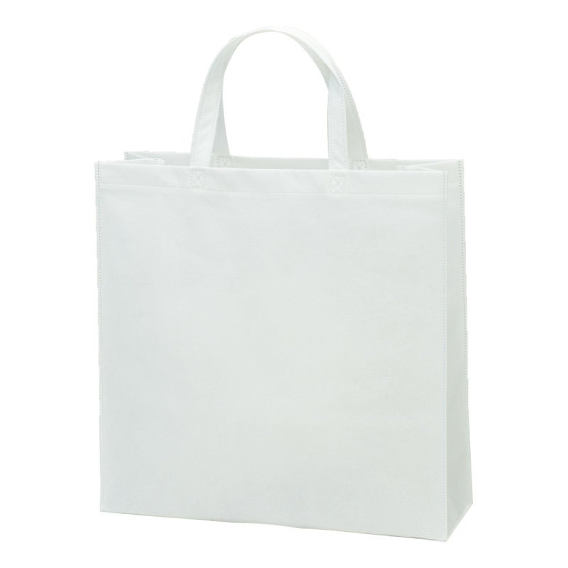 不織布バッグ｜【1000枚以上専用】ベーシックトート　厚タイプ(100g）　小　名入れ有　100枚入