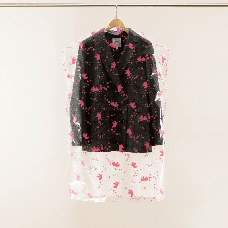 ハッピーエンジェル色分け洋服カバー　スーツ・ジャケット用　60枚セット