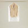 不織布製洋服カバー　ひも留め・マチ無（S）｜300枚入