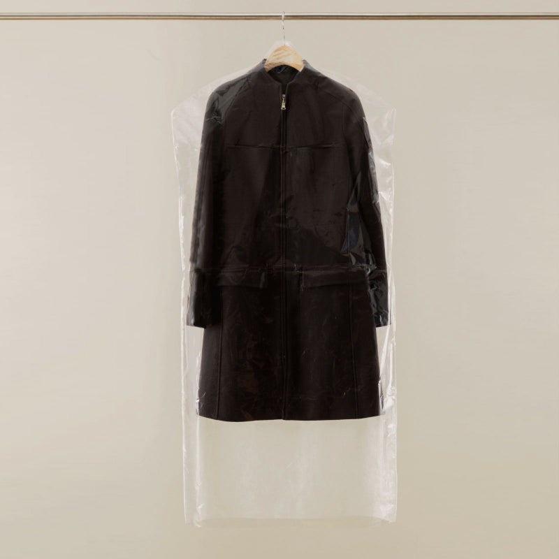 アパレル｜不織布製洋服カバー　ひも留め・マチ無（M）｜300枚入