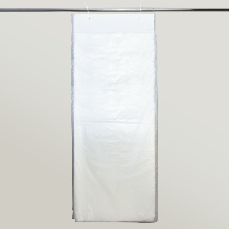 アパレル｜不織布製洋服カバー　ひも留め・マチ無（LL）｜300枚入