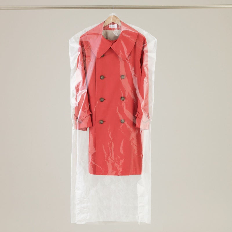 アパレル｜不織布製洋服カバー　ひも留め・マチ無（LL）｜300枚入