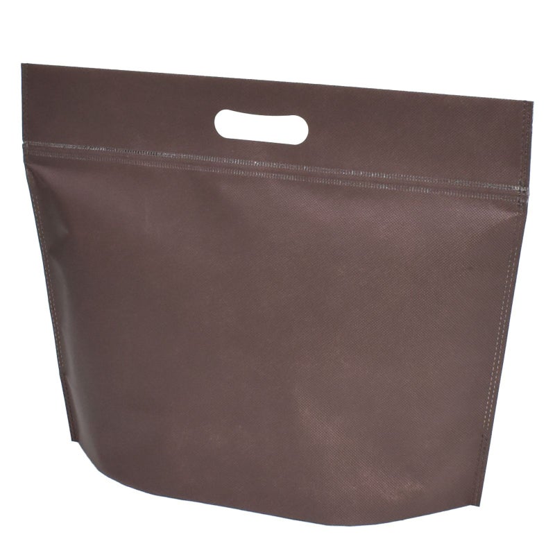 不織布バッグ｜カラークール　チャックシール　小判抜き　大　100枚入／仕様変更品