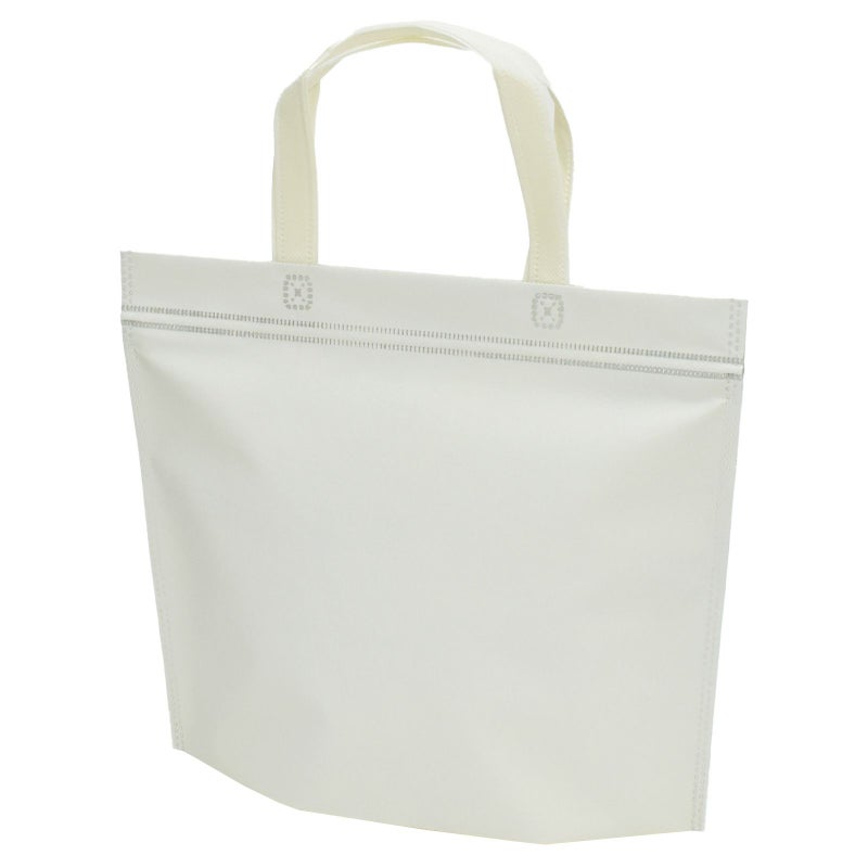 不織布バッグ｜カラークール　チャックシール　トート　小　100枚入