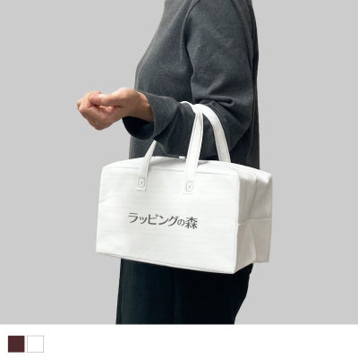 不織布バッグ｜カラークールスクエア　名入れ有　100枚入