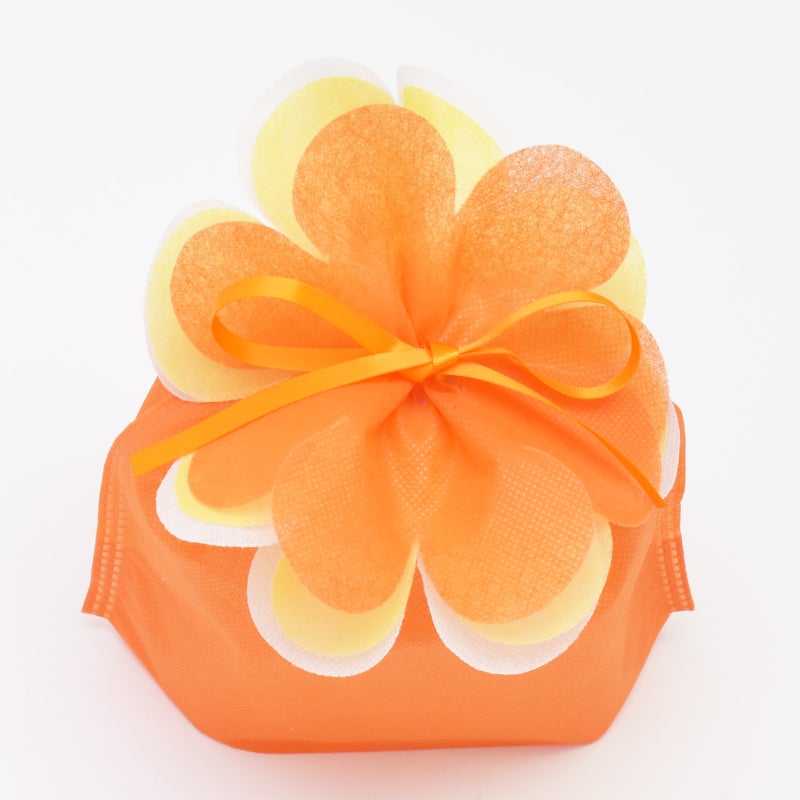 ブルーミング巾着　大　名入れ有 100枚入｜ラッピング資材の仕入れならラッピングの森