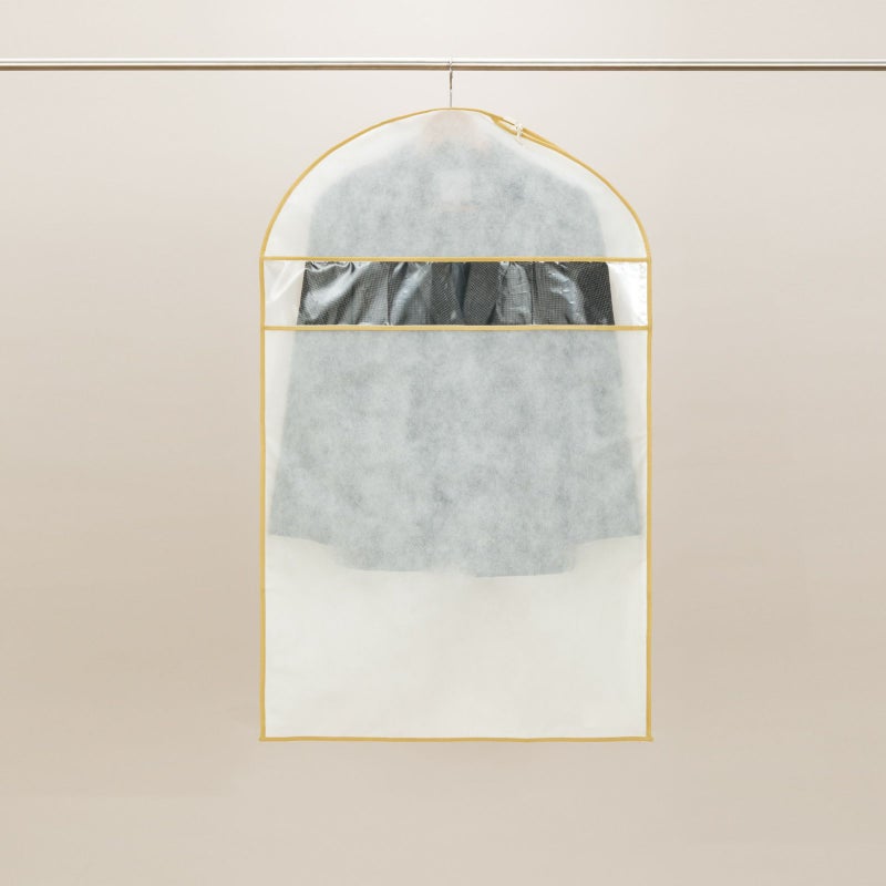 サイドファスナー洋服カバーS　（小売パック3枚入り）