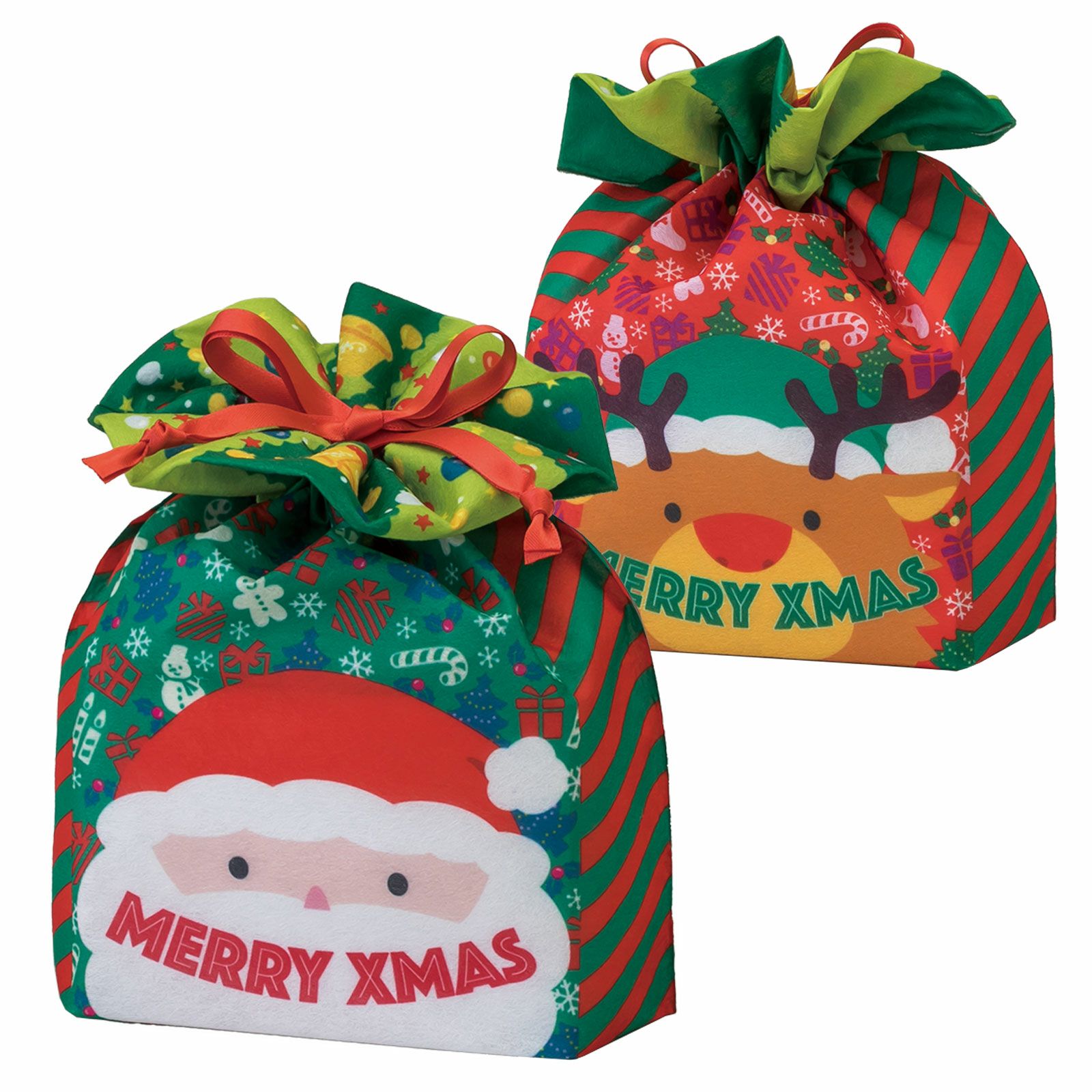 スクエア巾着　クリスマスFP