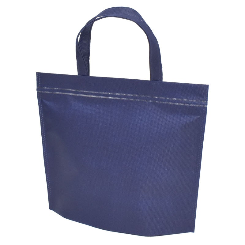 不織布バッグ｜【小ロット】カラークール　チャックシール　トート　小　10枚入