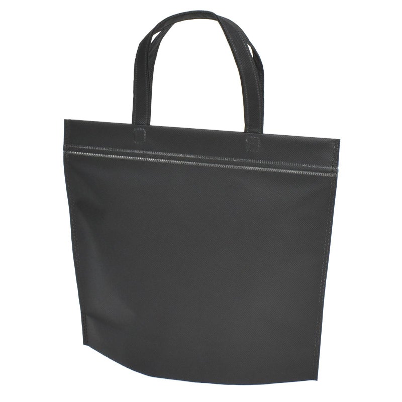 不織布バッグ｜【小ロット】カラークール　チャックシール　トート　小　10枚入