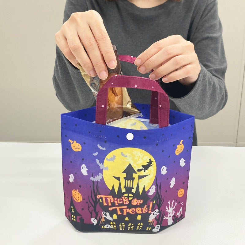 ラッピングの森｜シンプルトートミニ　ハロウィン柄FP　20枚入～