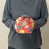 【秋ギフト】てまり巾着　秋の味覚柄｜不織布ラッピング袋｜20枚入～