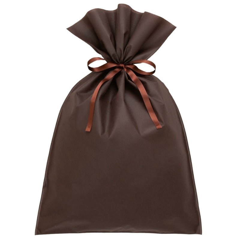 ソフトバッグベーシックS8厚　2穴リボン巾着　50枚入｜ラッピング資材の仕入れならラッピングの森