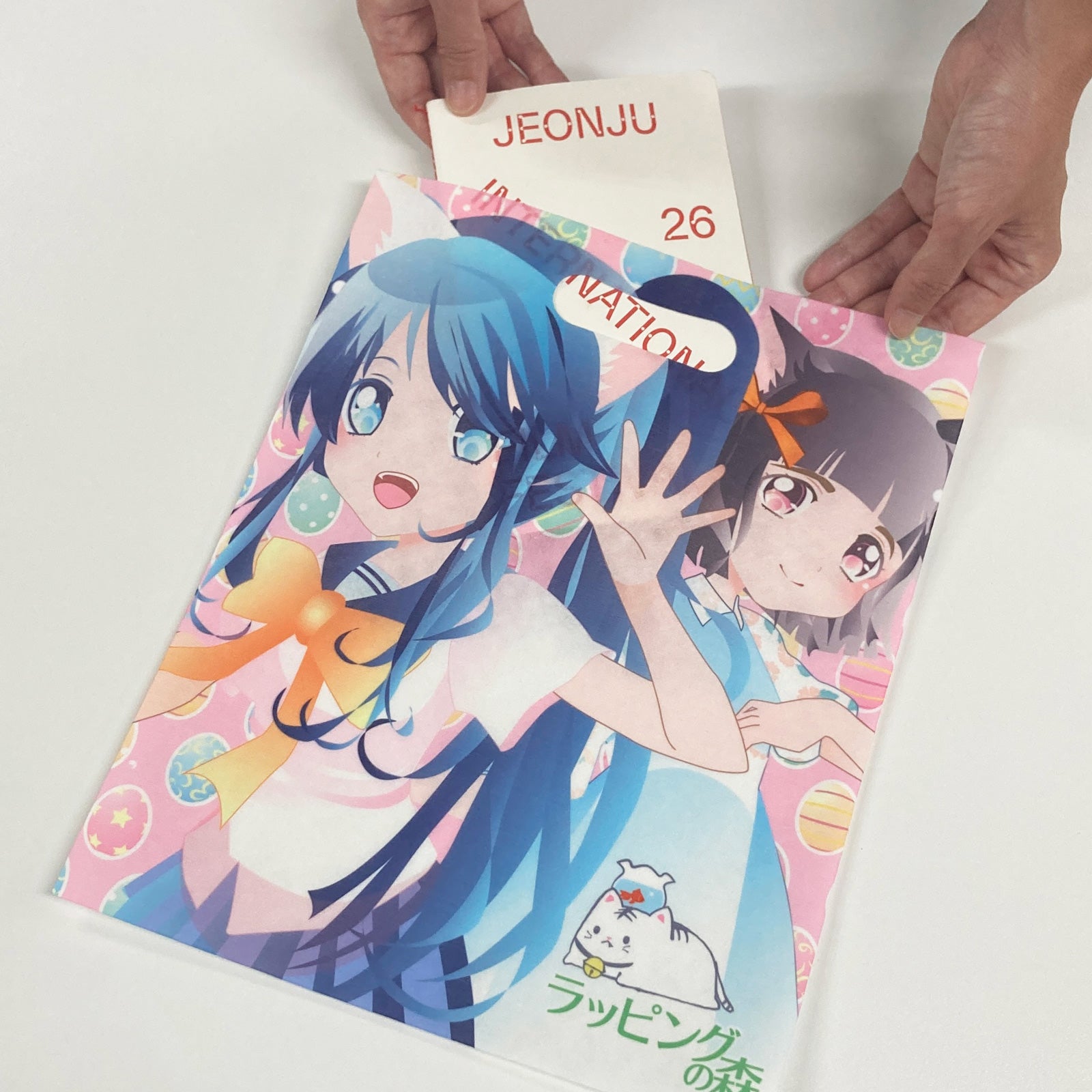 名入れ対応｜フルカラー】不織布アドバッグPET 小判抜き B5縦サイズ