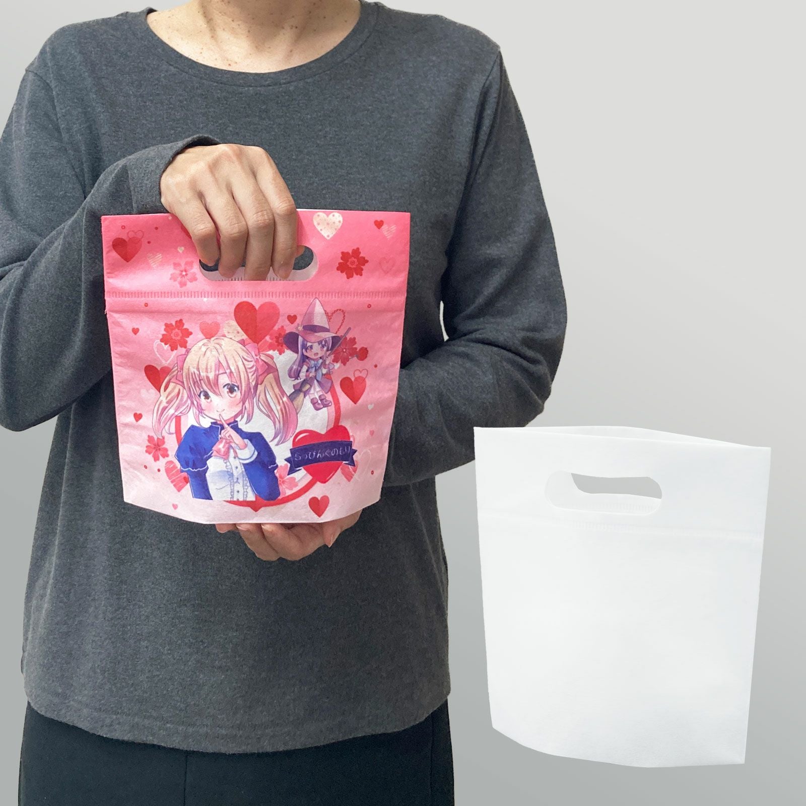 Ｓ.takaoka写真集 新品プリント袋入り 名入れ対応｜フルカラー】不織布アドバッグPET 小判抜き A5サイズ｜100枚入