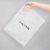 アパレル資材｜不織布製平袋　普通タイプ（20g）　小　名入れ有　100枚入