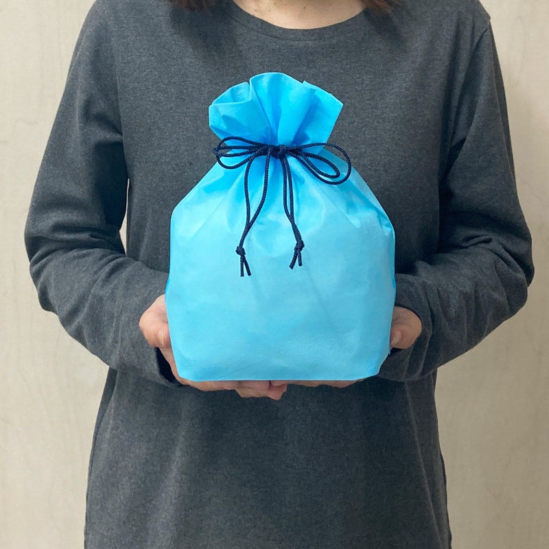 ラッピング｜巾着袋大　プレーン　名入れ有　100枚入