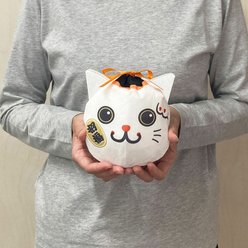ラッピング｜おてだま巾着　まねきねこFP　20枚入～