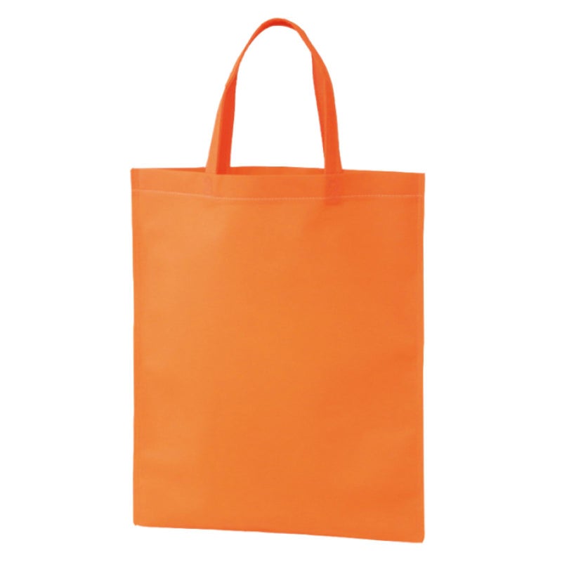 不織布バッグ｜【小ロット】アドバッグ 普通タイプ（75g） 持ち手付き　A4 10枚～